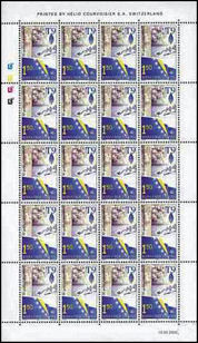 PLIEGO BOSNIA - 2000 - 50�  Aniversario Radioaficion